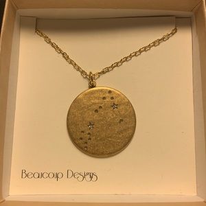 NWT Pisces gold necklace